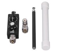 FUANA Antenne QRP à ondes courtes 20 W pour radio HF 5-55 MHz Antenne en boucle accordée pleine bande pour intérieur et extérieur avec récepteur de capteur testeur électrique à faible bruit et haute