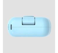 FUANA Appareil photo à impression instantanée pour enfants avec carte mémoire de 32 Go, technologie d'impression sans encre, pour un design léger et durable, pour câble d'écouteurs bleu ou rose