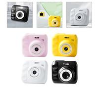 FUANA Appareil photo numérique pour les tout-petits, vidéo et photo HD 1080p avec filtre à selfie, construction en ABS résistant aux chocs, batterie 400 mAh, pour enfants âgés de 3 à 8 ans avec câble