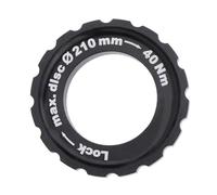 FUANA Bague de verrouillage de moyeu de frein à disque pour axe de 9/12/15 mm, alliage d'aluminium, compatible avec Shimano, utilisation d'outils de 44 mm