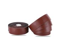 FUANA Bande antidérapante en polyuréthane absorbant les chocs avec extrémité de barre et bandes de finition, longueur 2150 mm, kit de réparation de vélo noir/rouge/bleu/marron/blanc