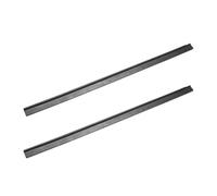 FUANA Bande d'essuie-glace de rechange / T36, Aidibo T70/T80, pour Meiling B61/XM7/XM7PRO, plastique + tampon de nettoyage, noir