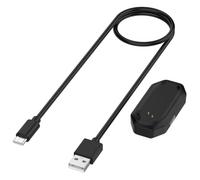 FUANA Base de chargeur pour Insta360 GO3 et GO3S, station de charge magnétique portable légère avec connexion de type C, design ABS compact pour une utilisation en déplacement, noir