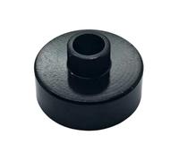 FUANA Bobine en alliage d'aluminium 7075 pour moulinet de moulage DAIWA, bol de frein fixe stable, compatible avec axe de 5 mm de diamètre, noir, 18 x 10,6 mm, 1 pièce