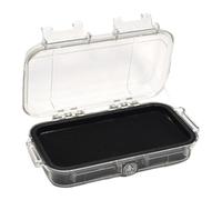 FUANA Boîte à outils étanche pour aventures en plein air, 20 x 11 x 6 cm en ABS pour camping, randonnée, pêche, étui de rangement anti-poussière pour équipement de survie et câble d'écouteurs