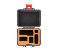 FUANA Boîte de rangement étanche pour DJI Osmo-Nano Mini, boîtier rigide en ABS avec protection anti-chute, compact 12,6 x 10,9 x 7,3 cm, gris