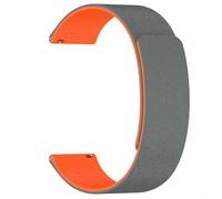 FUANA Bracelet de rechange magnétique en silicone compatible avec enregistreur PLAUD NotePin AI (gris)