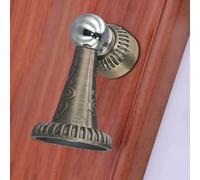 FUANA Butée de porte magnétique en alliage de zinc avec amortisseur hydraulique pour une réduction silencieuse du bruit, montage facile au mur ou au sol, utilisation polyvalente dans la cuisine, la