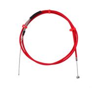 FUANA Câble de frein de rechange pour Segway pour scooter électrique NINEBOT E3 Pro, en acier inoxydable et PVC résistant à l'usure, rouge, 23 x 17 cm
