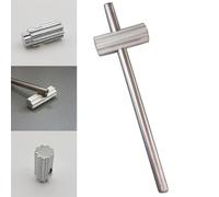 FUANA Clé à capuchon d'étrier de frein hydraulique pour HOPE Tech4 Tech3 V4 E4 X2 RX4 Outil de démontage de vélo avec adaptateur 8 touches, kit de réparation de vélo en acier 45#