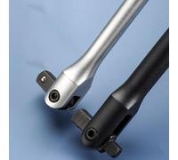 FUANA Clé à cliquet à douille bidirectionnelle 38,1 cm avec conversion à 3 entraînements (1/2", 3/8", 1/4") pour verrouillage de porte automobile, plomberie et réparation de machines