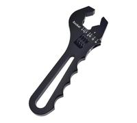 FUANA Clé de raccord AN 3AN-16AN avec poignée ergonomique antidérapante pour adaptateurs de tuyau, aluminium 6061-T6, rouge et noir