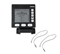 FUANA Compteur de rameur avec écran LCD, compteur de vitesse, résistance au vent, rameurs, alimenté par 2 piles AA