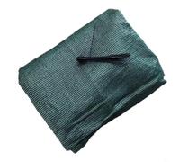 FUANA Cool Area Tissu d'ombrage à 70 % - Filet de protection UV pour jardin, serre, terrasse, plante - Housse en maille respirante avec sangles d'arrimage - Vert - 2 x 12 m (2 x 6 m)