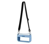 FUANA Coque de protection en silicone pour haut-parleur Bose SoundLink Flex 1/2 avec bandoulière, design portable et léger pour écouteurs de voyage en plein air