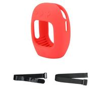 FUANA Coque de protection en silicone pour haut-parleur JBL CLIP5 - Anti-poussière et résistant aux chocs avec ajustement précis, design portable léger, noir et rouge