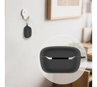 FUANA Coque de protection en silicone pour JBL Endurance Race 2, résistante aux chocs, étanche, avec protection à 360 degrés pour le sport et l'extérieur, câble d'écouteurs