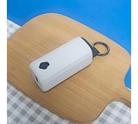 FUANA Coque de protection en silicone pour Skullcandy Method 360 ANC, pour casque Skullcandy avec découpes précises, résistant aux rayures, câble d'écouteurs noir