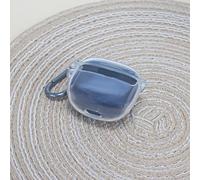 FUANA Coque de protection en TPU pour JBL Tune pour Flex 2, étanche et résistante aux chocs avec protection à 360 degrés, câble d'écouteurs rose transparent