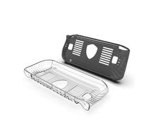 FUANA Coque de protection pour MSI Claw 8 AI+ A2VM, coque en TPU antichoc et anti-rayures avec design transparent pour une protection légère du câble des écouteurs