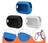 FUANA Coque en silicone pour SoundCore Select 4, 124 x 87 x 52 mm, pour haut-parleur SoundCore Select 4, câble d'écouteurs noir/bleu/blanc