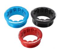 FUANA Couvercle de verrouillage de roue libre Shimano 12 vitesses pour M6100 M7100 8100 Corps de moyeu CNC en alliage d'aluminium Outil Fit Deep Groove Noir Kit de réparation de vélo