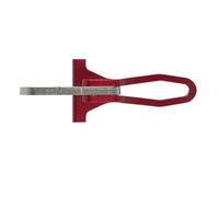 FUANA Crochet de rechange pour tige de selle de vélo pliable Brompton pour 3sixty en alliage d'aluminium avec crochet en acier inoxydable, kit de réparation de vélo 64 x 23 x 19 mm