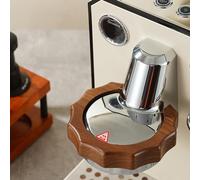 FUANA Décoration en bois pour tête d'infusion GemiLai 3145 et bouton vapeur 3006, accessoire de protection anti-brûlure pour machine à café, ustensiles de cuisine en bois massif