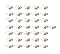 FUANA Dents de rechange pour tondeuse à gazon 29272 en acier à ressort pour Greenworks 27022 2500600G, argent, 18/20/36/54 pièces (36 pièces)