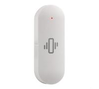 FUANA Détecteur de vibrations WiFi intelligent avec alarme de détection de mouvement avec notification en temps réel pour système de sécurité domestique Smart Life App