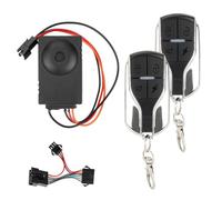 FUANA E-for Bike Alarme antivol 36-72 V avec double interrupteur, dispositif de sécurité ABS compatible avec Thunder/Victor/, pour Kaabo for Mantis 10/pour scooter électrique Wolf, noir