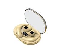 FUANA Écouteurs sans fil avec qualité sonore améliorée, autonomie de la batterie de 12 heures, affichage LED pour l'état de la batterie, design ergonomique et confortable