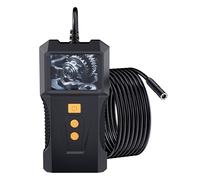 FUANA Endoscope industriel avec écran IPS HD1080P de 2", objectif de mise au point automatique de 8 mm, étanchéité IP67 pour inspection dans des espaces restreints, câble d'écouteur