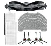 FUANA Ensemble complet d'accessoires pour Airrobo P30, comprend une brosse principale, des brosses latérales, des filtres HEPA, des matériaux en microfibre de nylon durable pour l'entretien quotidien