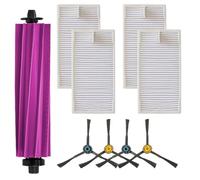 FUANA Ensemble complet de brosses et filtres pour aspirateur robot Eureka E20 Plus