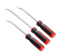 FUANA Ensemble de démonte-pneus en acier au chrome vanadium 31,8 cm et 38,1 cm avec poignée ergonomique pour vélo, moto, voiture et équipement de jardin 31,8 cm