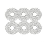 FUANA Ensemble de pièces d'aspirateur pour Ecovacs pour Deebot pour T30 Pro, Omni T30S pour Combo pour Robot Nettoyeurs Yeedi Pro, brosses latérales à brosse principale, filtres HEPA, tampons lavables