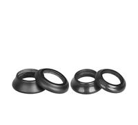 FUANA Entretoise de casque en fibre de carbone pour fourche de vélo de 3,8 cm - Tailles de 8,5 mm et 15 mm, finition brillante ou mate, pour kit de réparation de tube de direction de 28,6 mm