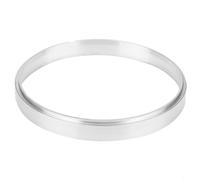 FUANA Entretoise en aluminium argenté pour filtre à air Holley pour Edelbrock Riser 350 pour Ford 302 (1,27 cm)
