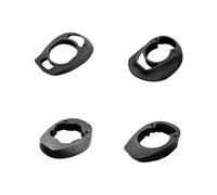 FUANA Entretoises de casque et adaptateur de routage de câble pour Trek pour Spark pour vélos de route TCR, ensemble d'entretoises en plastique noir d'ingénierie avec couvercle et kit de réparation de