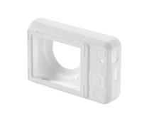 FUANA Étui de protection en silicone souple pour KODAK PIXPRO FZ55, ajustement personnalisé 94 mm x 28 mm x 60 mm, léger résistant aux rayures et à la poussière et aux chocs, plusieurs couleurs, blanc