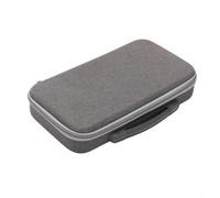 FUANA Étui de rangement en EVA pour appareil photo, sac de transport de protection avec poignée, organiseur de voyage gris pour Insta360, X5, X4, Voir image