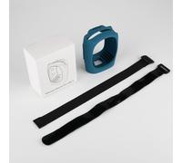 FUANA Étui de transport en silicone pour haut-parleur JBL Clip 4 avec sangle, housse de protection portable pour activités de plein air, ajustement sécurisé avec accès à tous les ports, 11,5 x 9,5 x