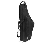 FUANA Étui pour saxophone alto en mi bémol pour mini saxophone clarinette instrument à vent électronique numérique, sac portable en nylon durable avec double fermeture éclair, noir (64 x 27 x 13 cm)