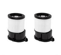 FUANA Filtre HEPA rond de rechange pour aspirateurs Shark, lavable, réutilisable, facile à installer, réduit la poussière et les squames d'animaux pour un air plus propre (B)