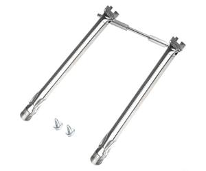 FUANA For weber for spirit Gas Burner Replacement Part #69785 for E-210 E-220 S-210 S-220 Grills 304 Stainless Steel Propane Stove Component with Even Heat