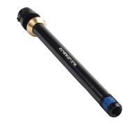 FUANA Fourche avant de vélo de montagne avec axe traversant à dégagement rapide de 12 mm pour frein à disque en alliage d'aluminium, design léger avec joint de régulation en cuivre, kit de réparation