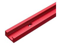 FUANA Gabarit à onglet en T en alliage d'aluminium pour défonceuse à bois, longueur réglable de 300 à 600 mm, profil de 19 x 9,5 mm, 1 pièce de 500 mm