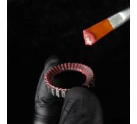 FUANA Graisse lubrifiante à cliquet pour vélo DT Swiss Moyeu Pawl System, faible viscosité et haute lubrification pour kit de réparation de vélo d'engagement lisse Rouge 50 g