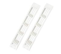 FUANA Grille d'aération rectangulaire blanche UV pour camping-car, 450 cm, pour caravane, bateau, mur, plafond